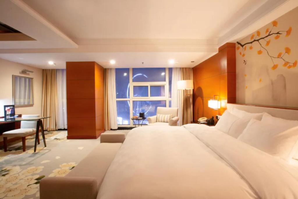 Linyi Blue Horizon Intenational Hotel Ngoại thất bức ảnh