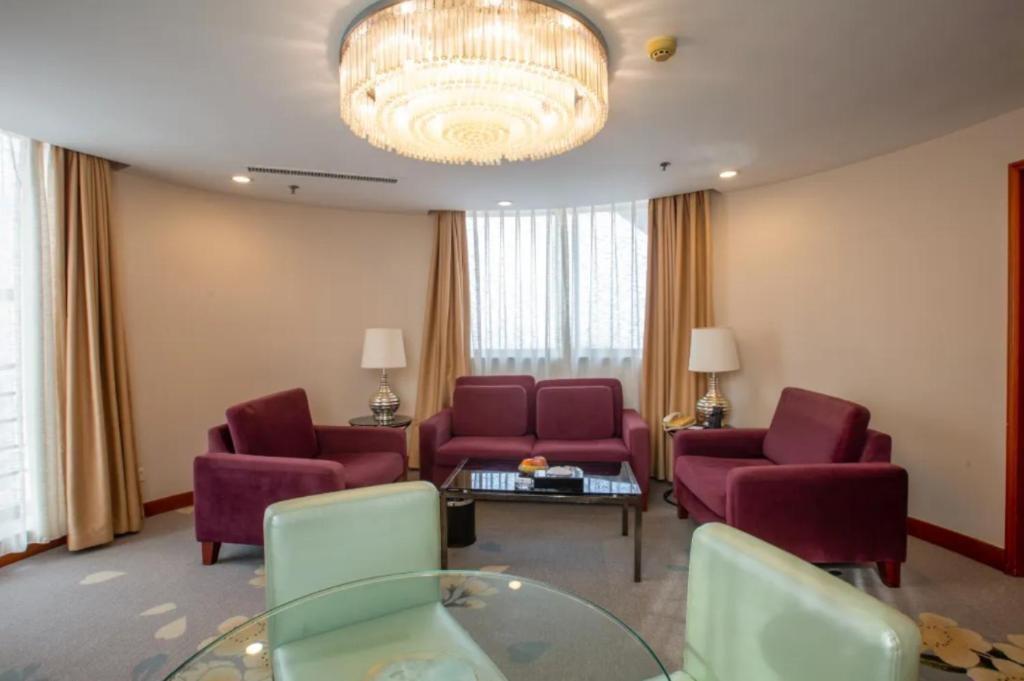 Linyi Blue Horizon Intenational Hotel Ngoại thất bức ảnh