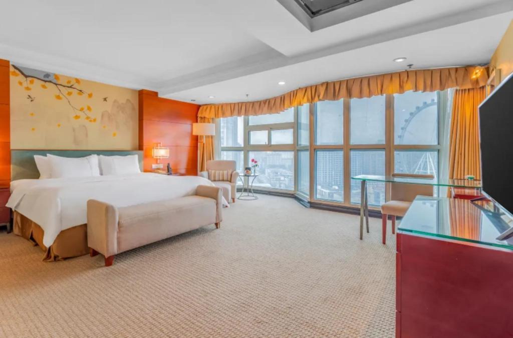 Linyi Blue Horizon Intenational Hotel Ngoại thất bức ảnh