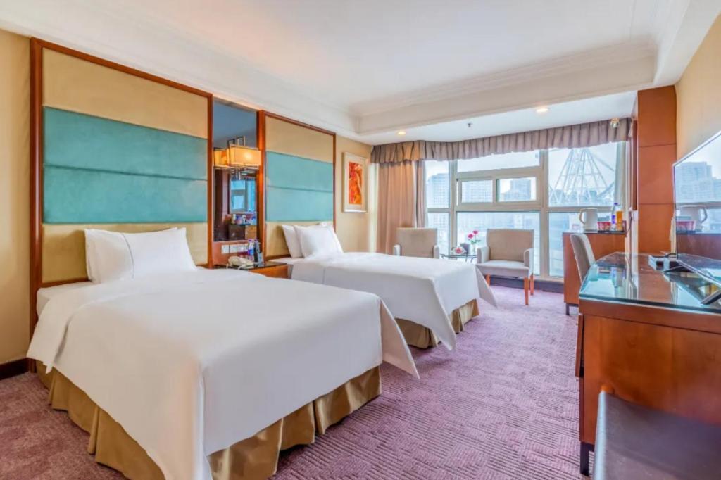 Linyi Blue Horizon Intenational Hotel Ngoại thất bức ảnh