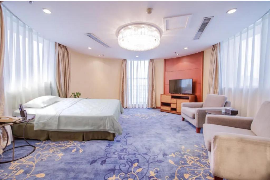 Linyi Blue Horizon Intenational Hotel Ngoại thất bức ảnh