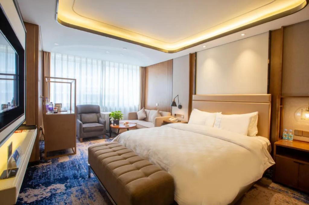 Linyi Blue Horizon Intenational Hotel Ngoại thất bức ảnh
