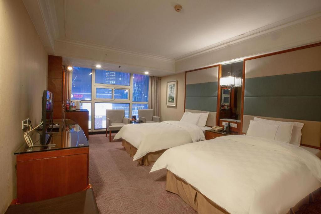 Linyi Blue Horizon Intenational Hotel Ngoại thất bức ảnh
