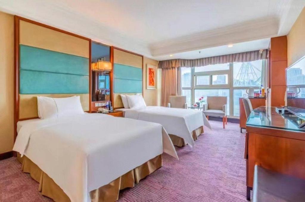 Linyi Blue Horizon Intenational Hotel Ngoại thất bức ảnh