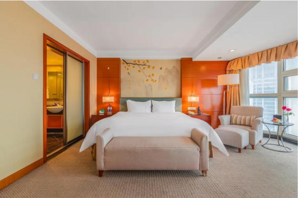 Linyi Blue Horizon Intenational Hotel Ngoại thất bức ảnh