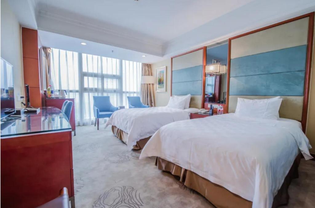 Linyi Blue Horizon Intenational Hotel Ngoại thất bức ảnh