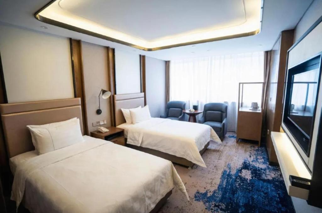 Linyi Blue Horizon Intenational Hotel Ngoại thất bức ảnh