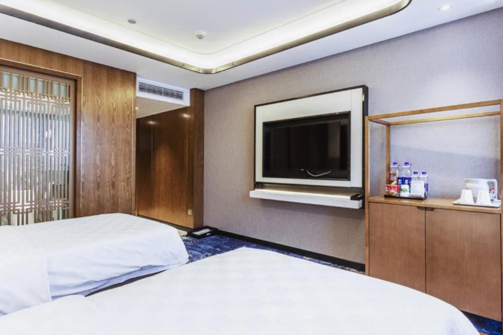 Linyi Blue Horizon Intenational Hotel Ngoại thất bức ảnh