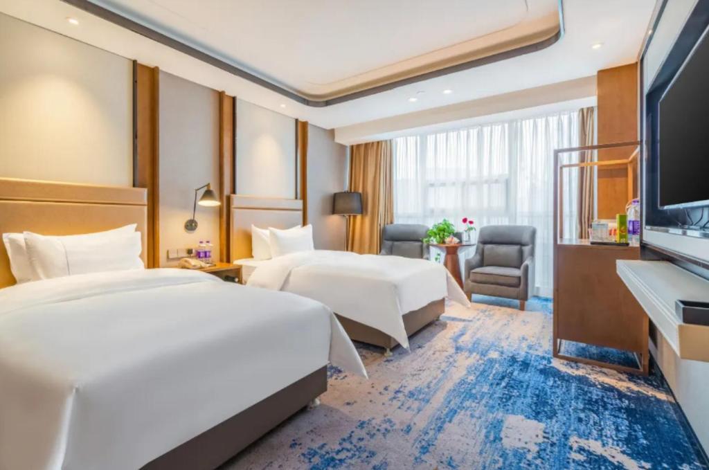 Linyi Blue Horizon Intenational Hotel Ngoại thất bức ảnh